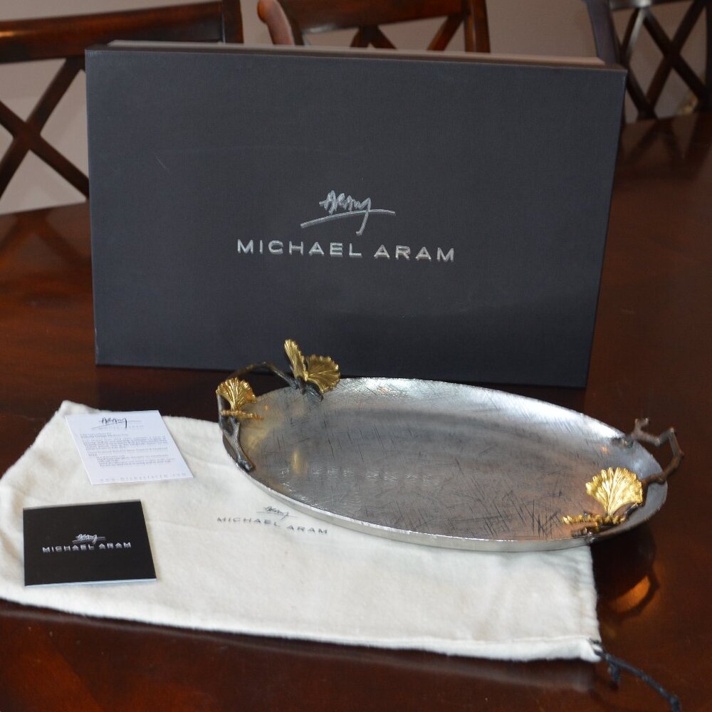 Michael Aram Butterfly Ginkgo Medium Tray